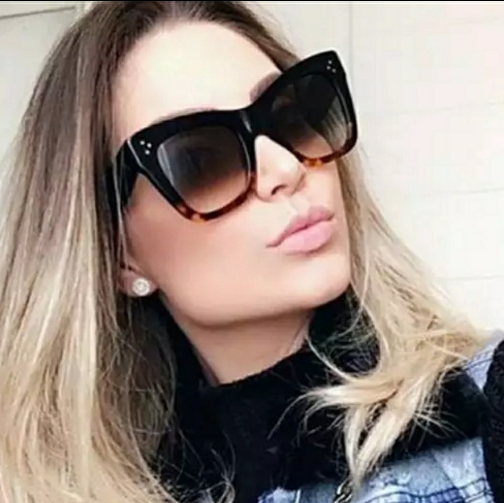 NEW Trendy Designer Style Cat Eye Sunglasses